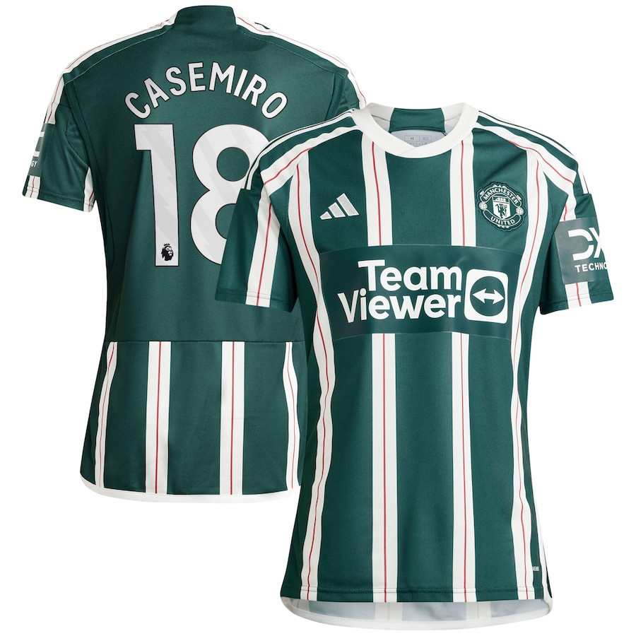 Casemiro 18 Manchester United 2023/24 Away Men Jersey – Green
