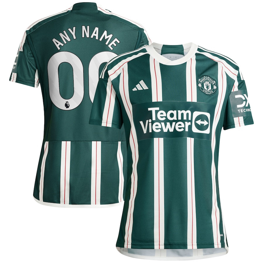 Manchester United 2023/24 Away Custom Men Jersey – Green