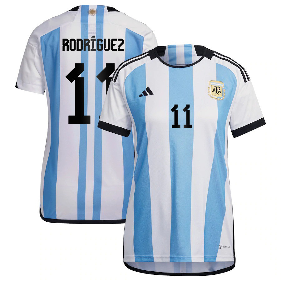 Yamila Rodrguez 11 Argentina Women's National Team 2023-24 World Cup Home Women Jersey