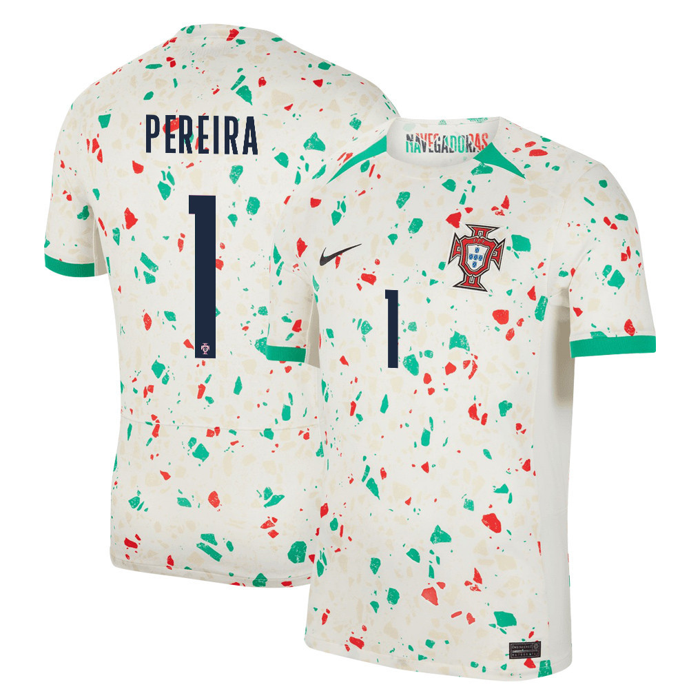 Ins Pereira 1 Portugal Women's National Team 2023-24 World Cup Away Men Jersey