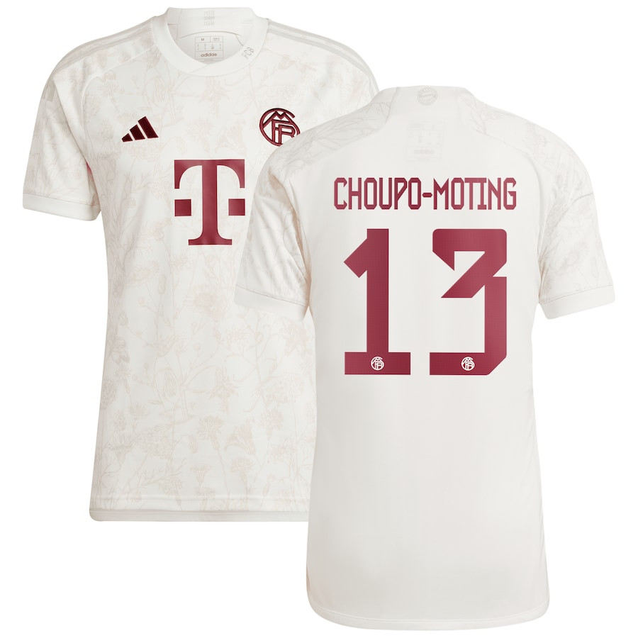 Choupo-Moting 13 Bayern Munich 2023/24 Third Men Jersey – White