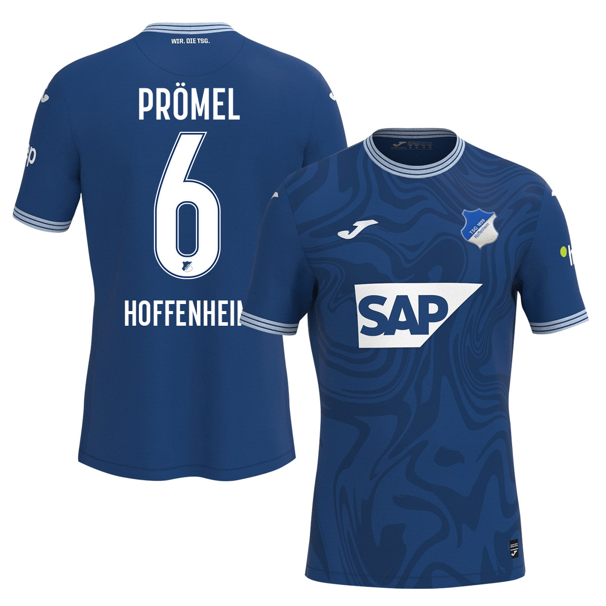 Grischa Prmel 6 TSG 1899 Hoffenheim 2023-24 Home Men Jersey – Blue