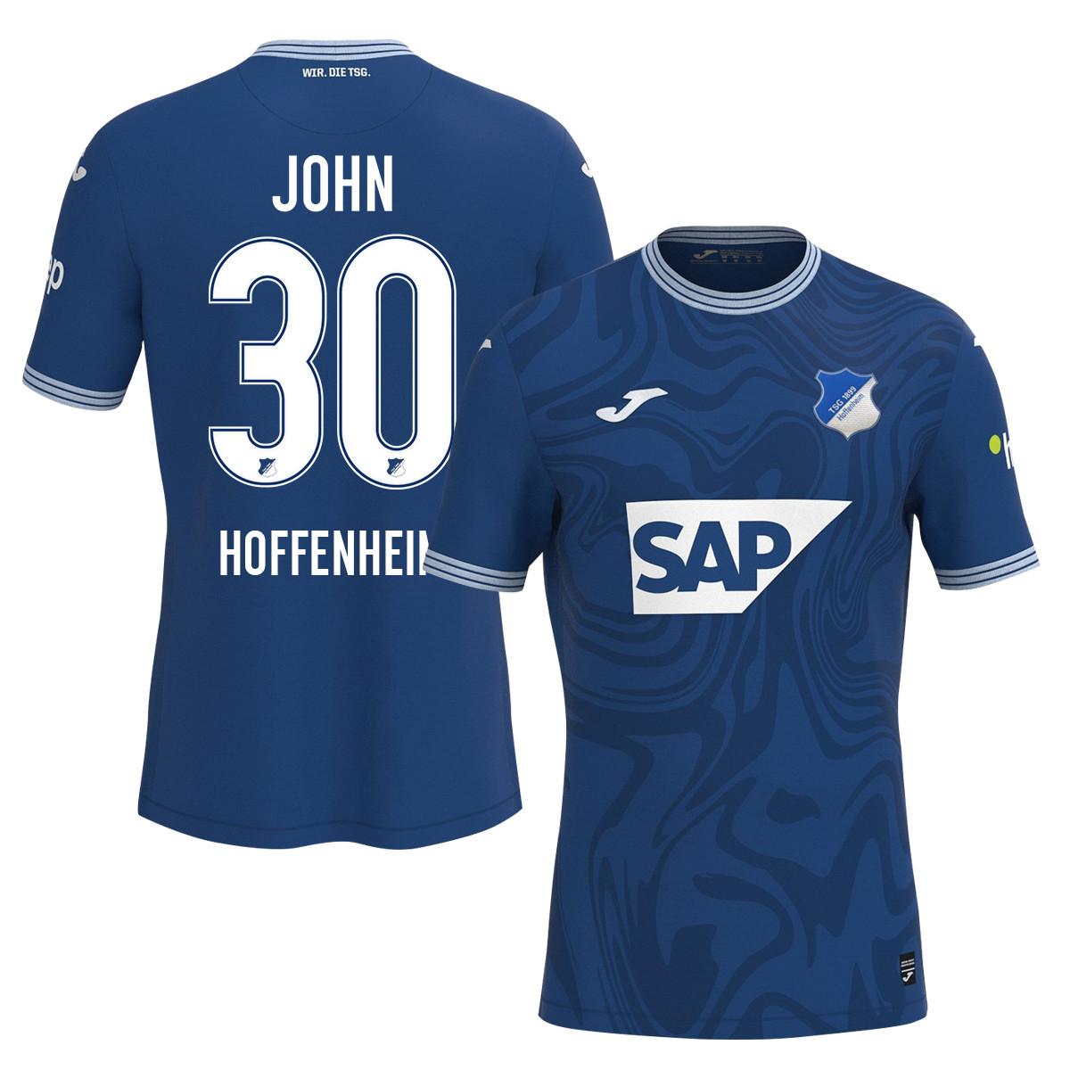 Marco John 30 TSG 1899 Hoffenheim 2023-24 Home Men Jersey – Blue