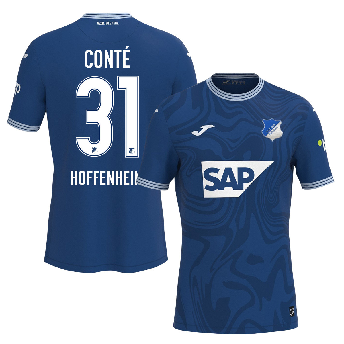 Bambas Cont 31 TSG 1899 Hoffenheim 2023-24 Home Men Jersey – Blue