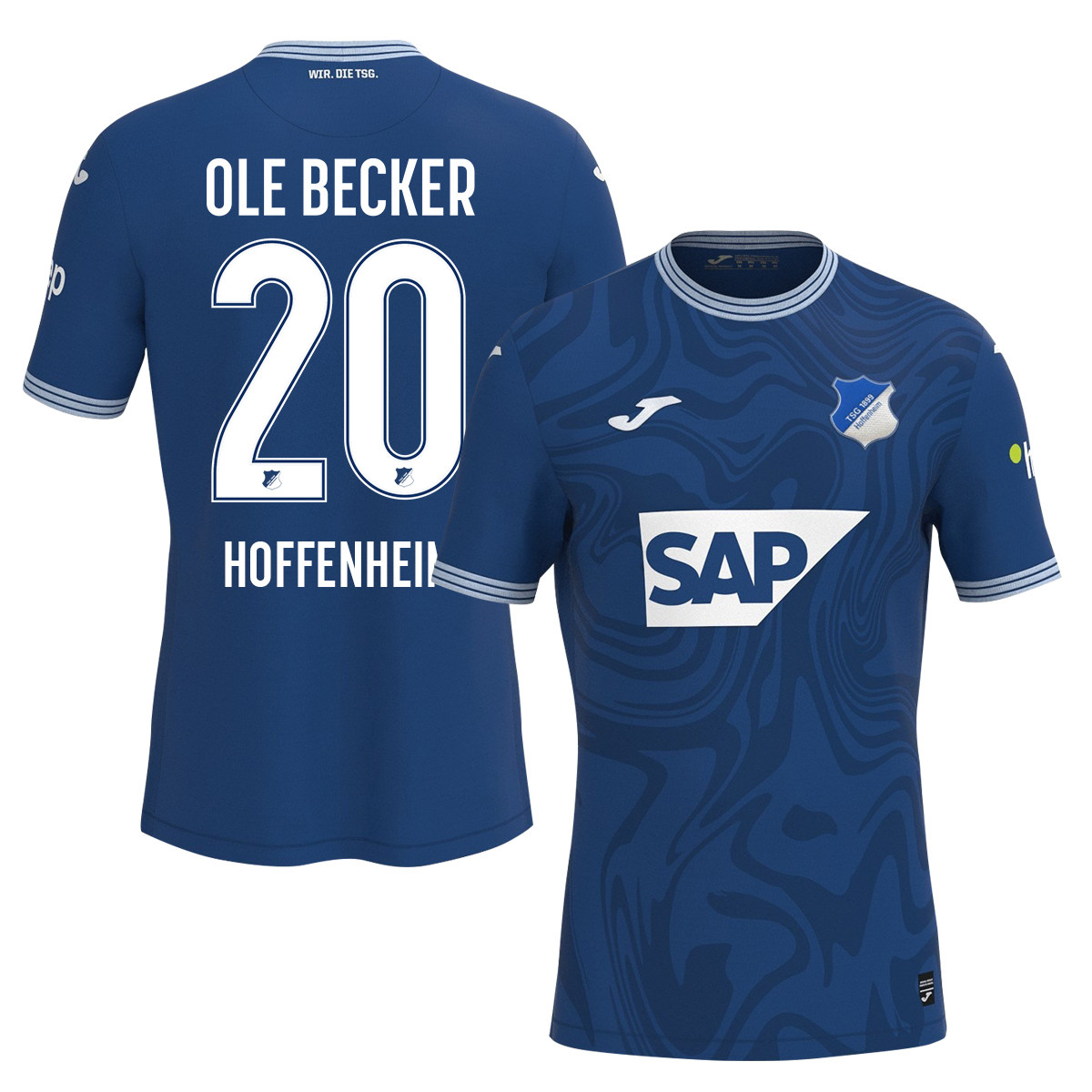 Finn Ole Becker 20 TSG 1899 Hoffenheim 2023-24 Home Men Jersey – Blue