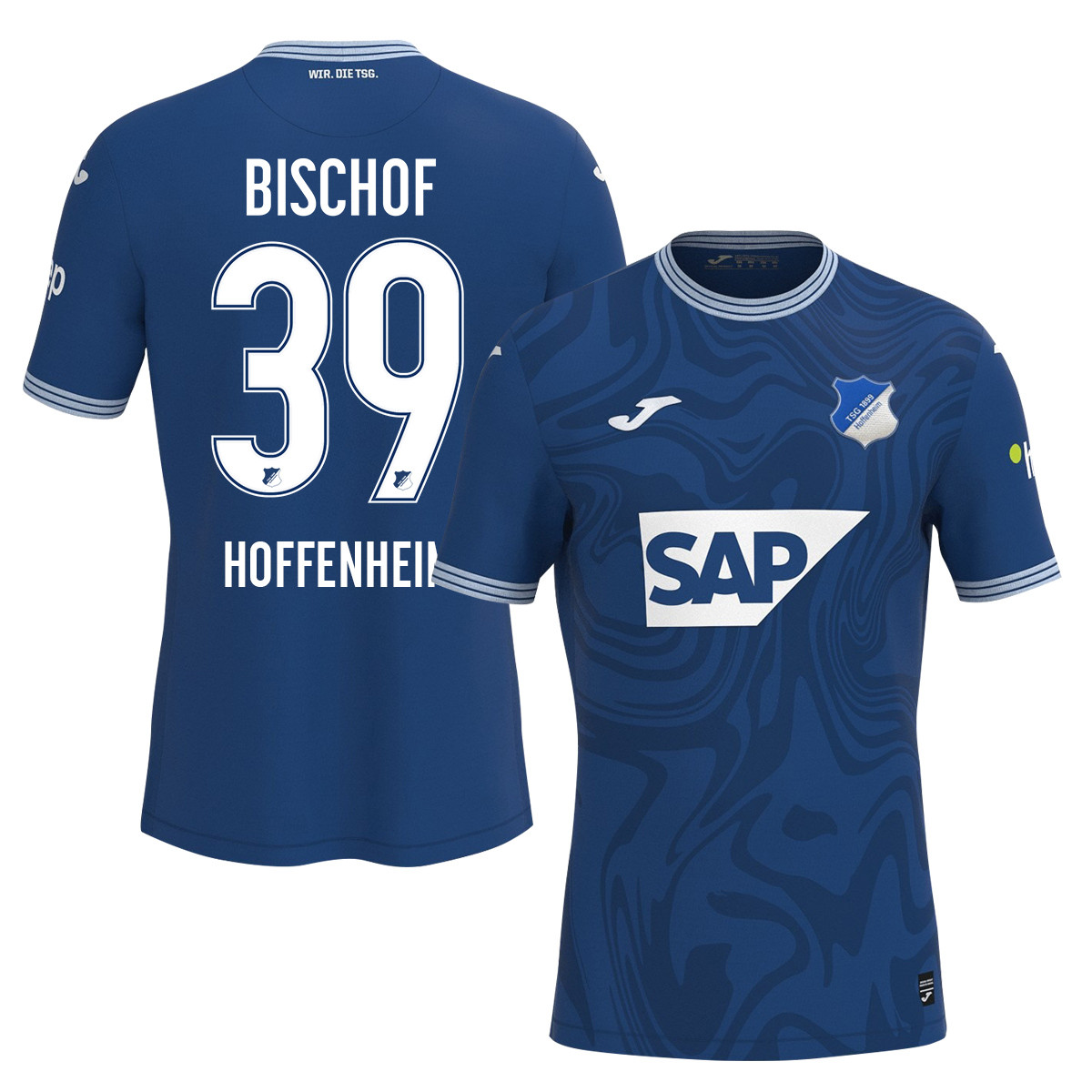 Tom Bischof 39 TSG 1899 Hoffenheim 2023-24 Home Men Jersey – Blue