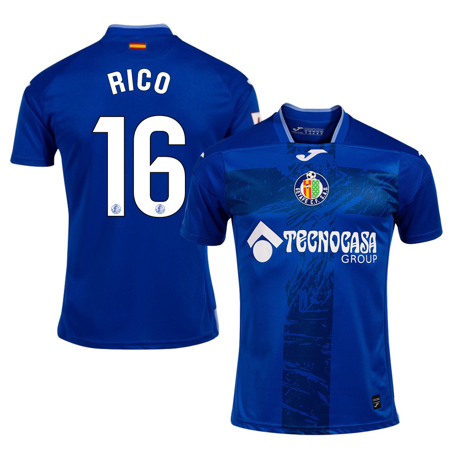 Rico 16 Getafe CF 2023-24 Home Jersey – Men Blue
