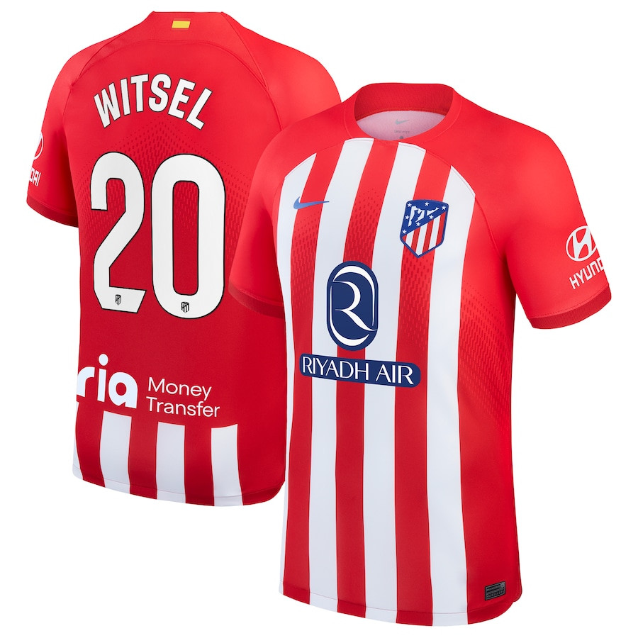 Axel Witsel 20 Atletico de Madrid 2023/24 Home Stadium Men Jersey – Red