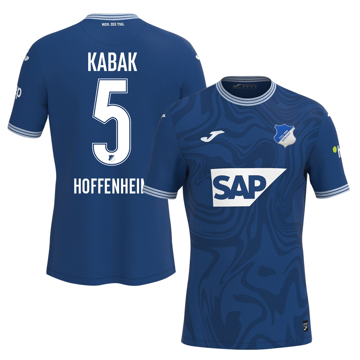 Ozan Kabak 5 TSG 1899 Hoffenheim 2023-24 Home Men Jersey – Blue