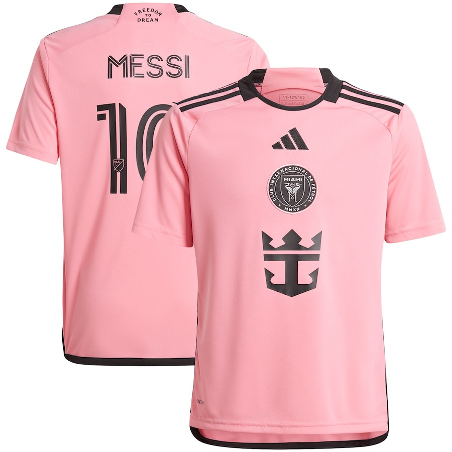Lionel Messi 10 Inter Miami CF 2024 2getherness YOUTH Jersey – Pink