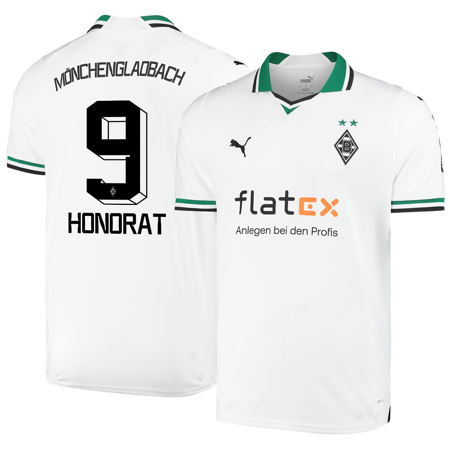 Franck Honorat 9 Borussia Mnchengladbach 2023-24 Home Men Jersey – White