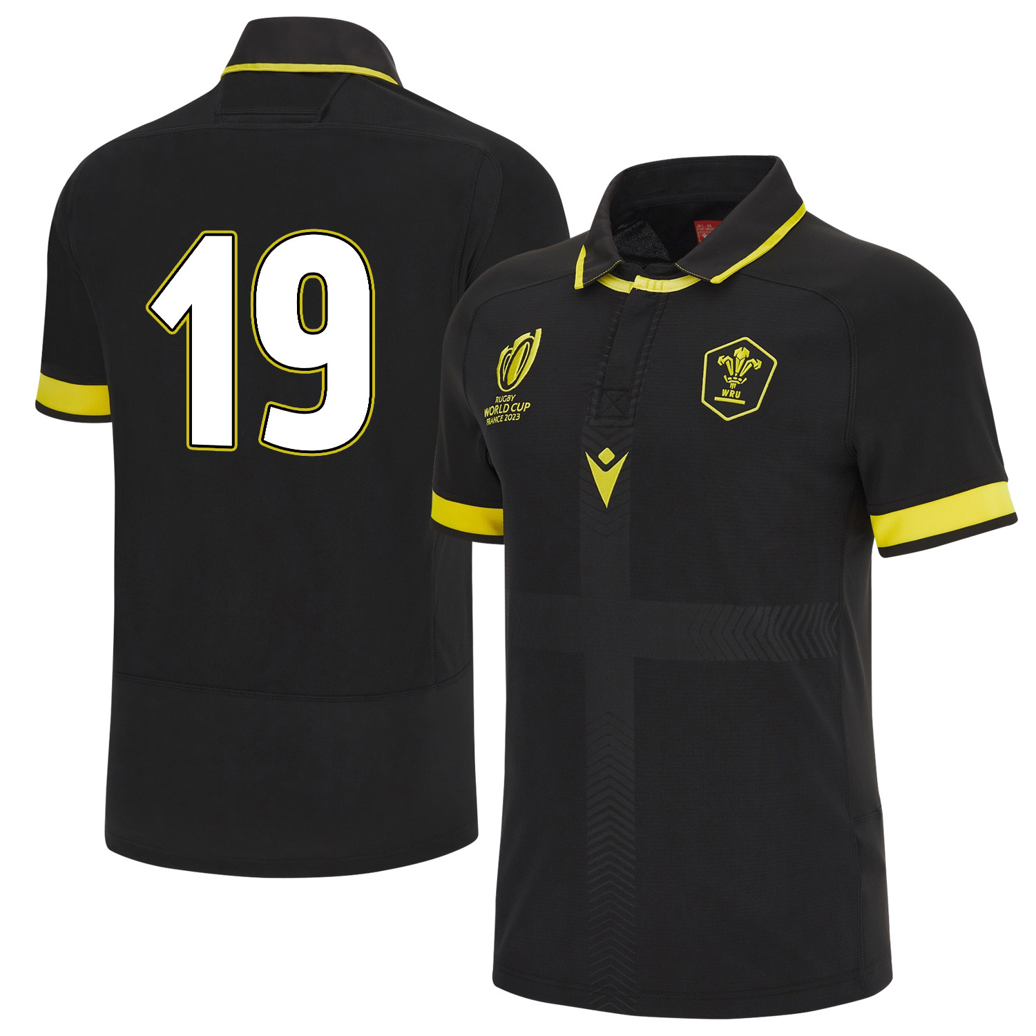 Adam Beard 19 Wales Rb World Cup 2023 Away Men Jersey – Black