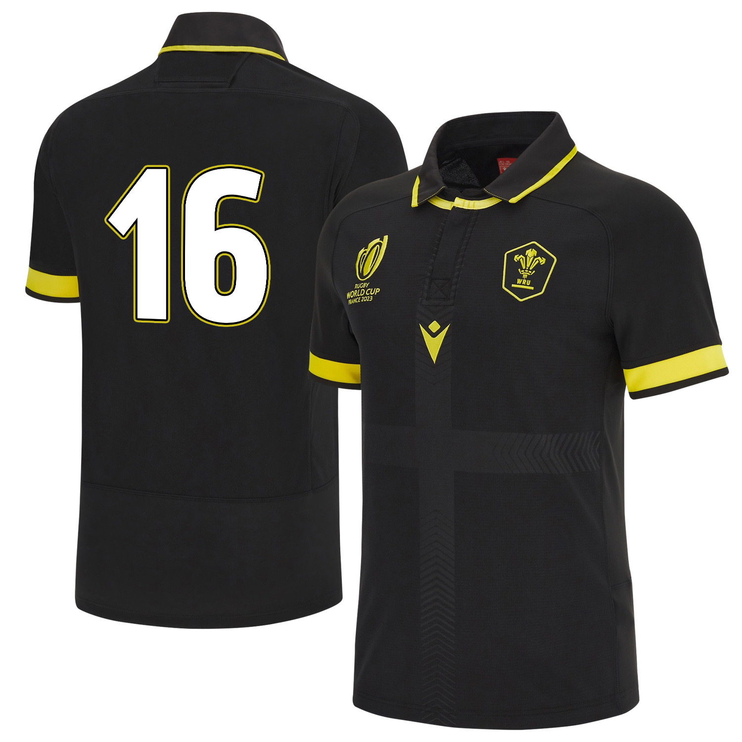 Elliot Dee 16 Wales Rb World Cup 2023 Away Men Jersey – Black