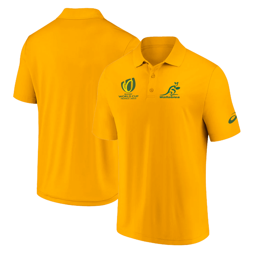 Australia Rb World Cup 2023 Polo Shirt – Yellow, Men