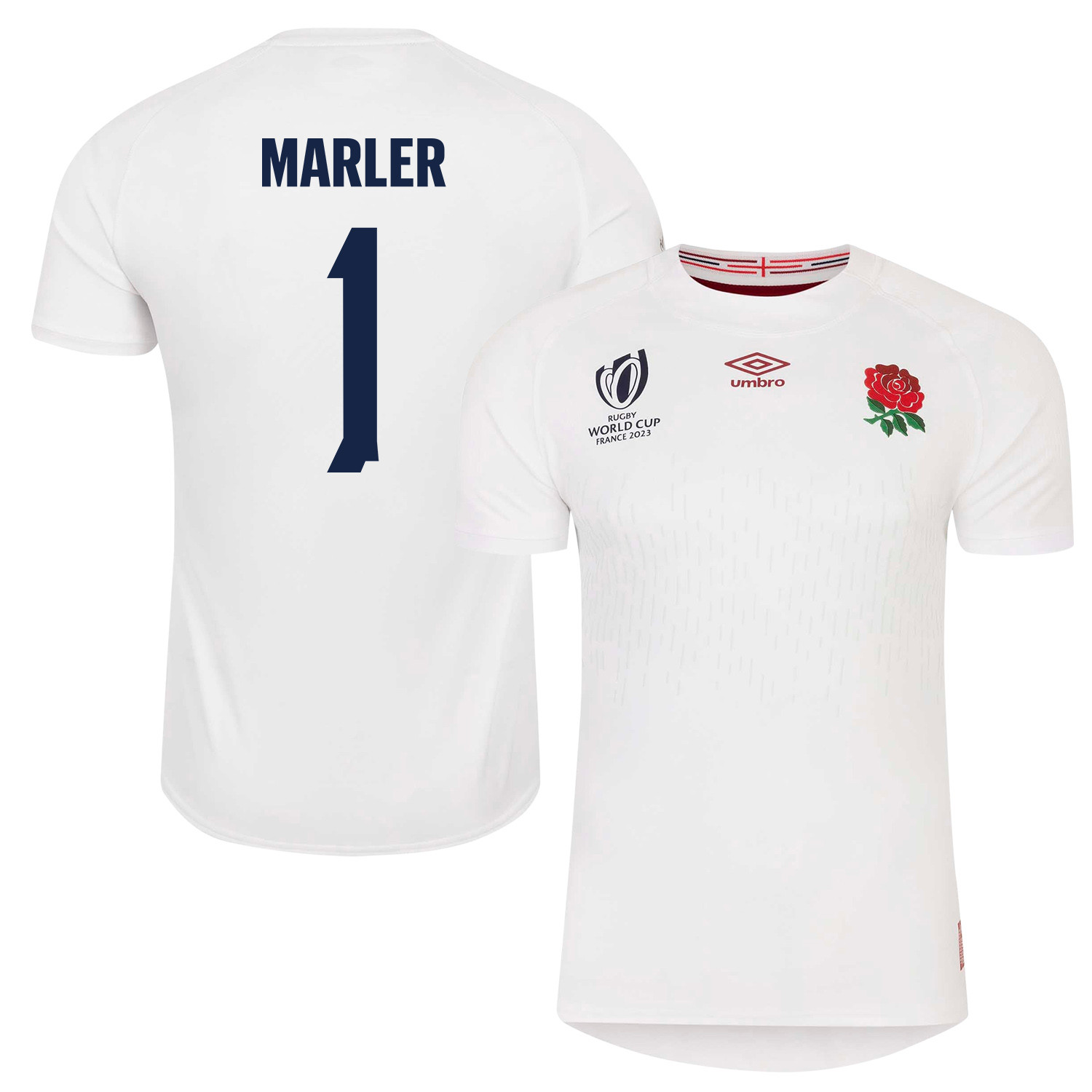 Joe Marler 1 England Rb World Cup 2023 Home Men Jersey – White