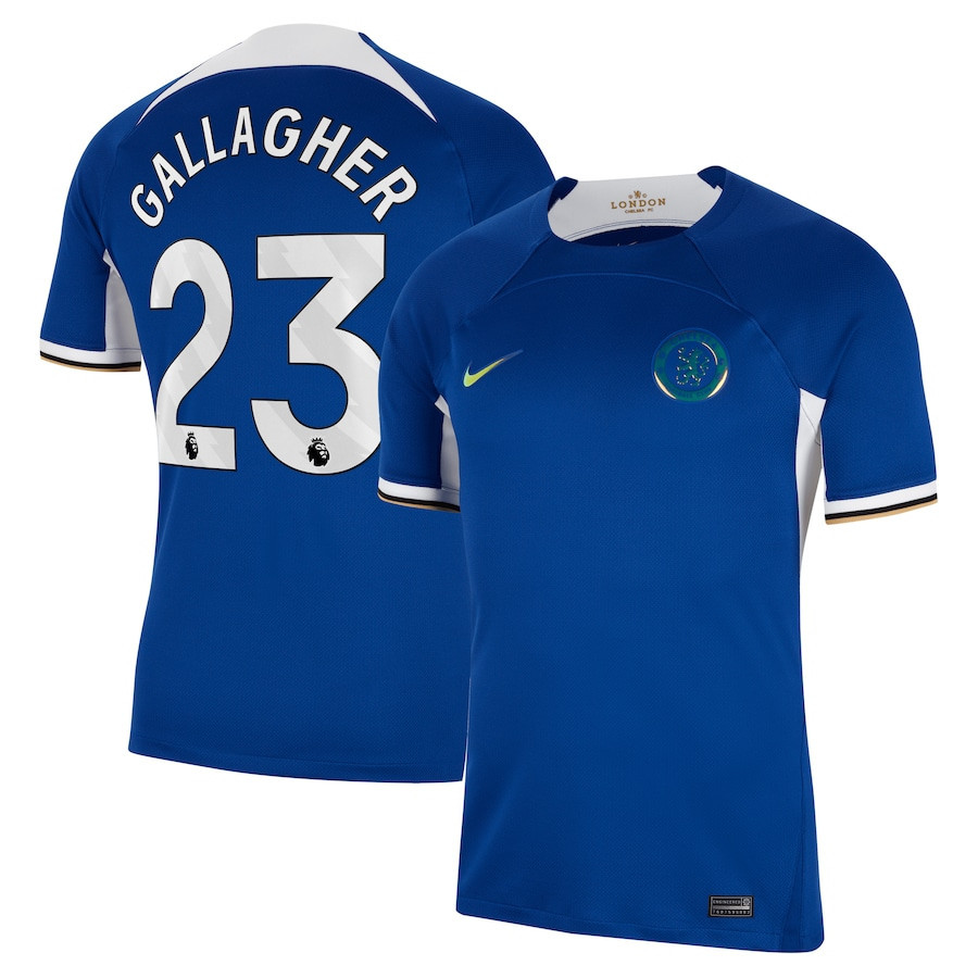 Conor Gallagher 23 Chelsea 2023/24 Home Men Jersey – Blue
