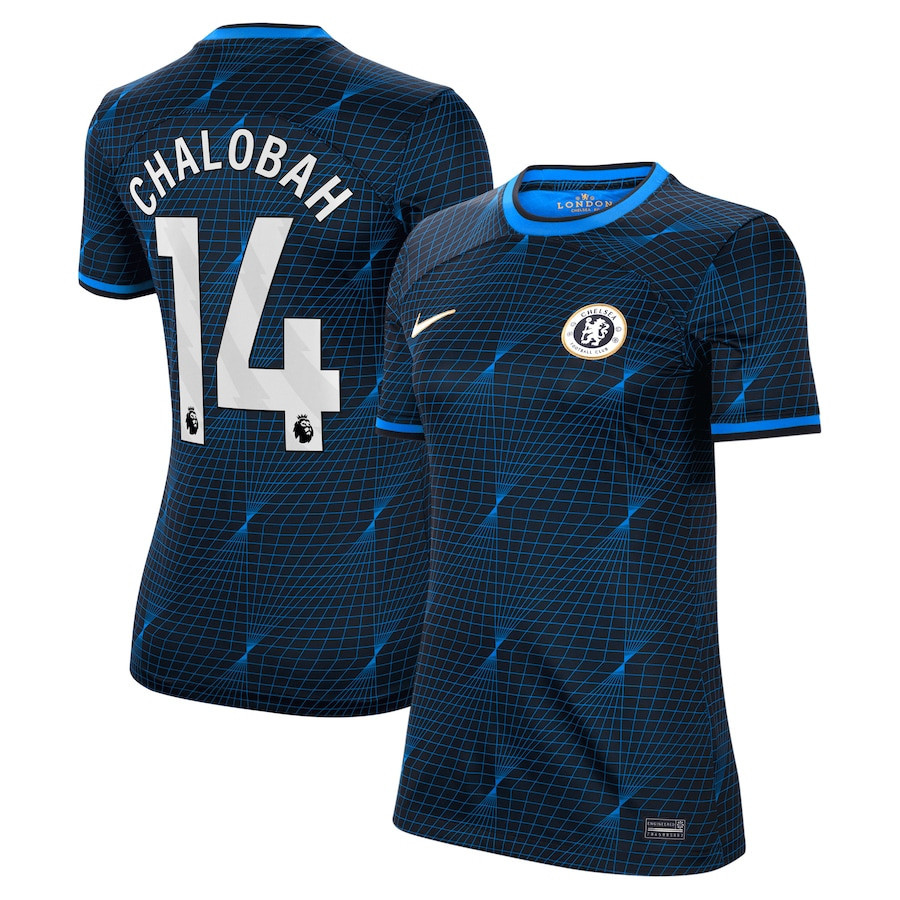 Trevoh Chalobah 14 Chelsea 2023/24 Away Women Jersey – Navy