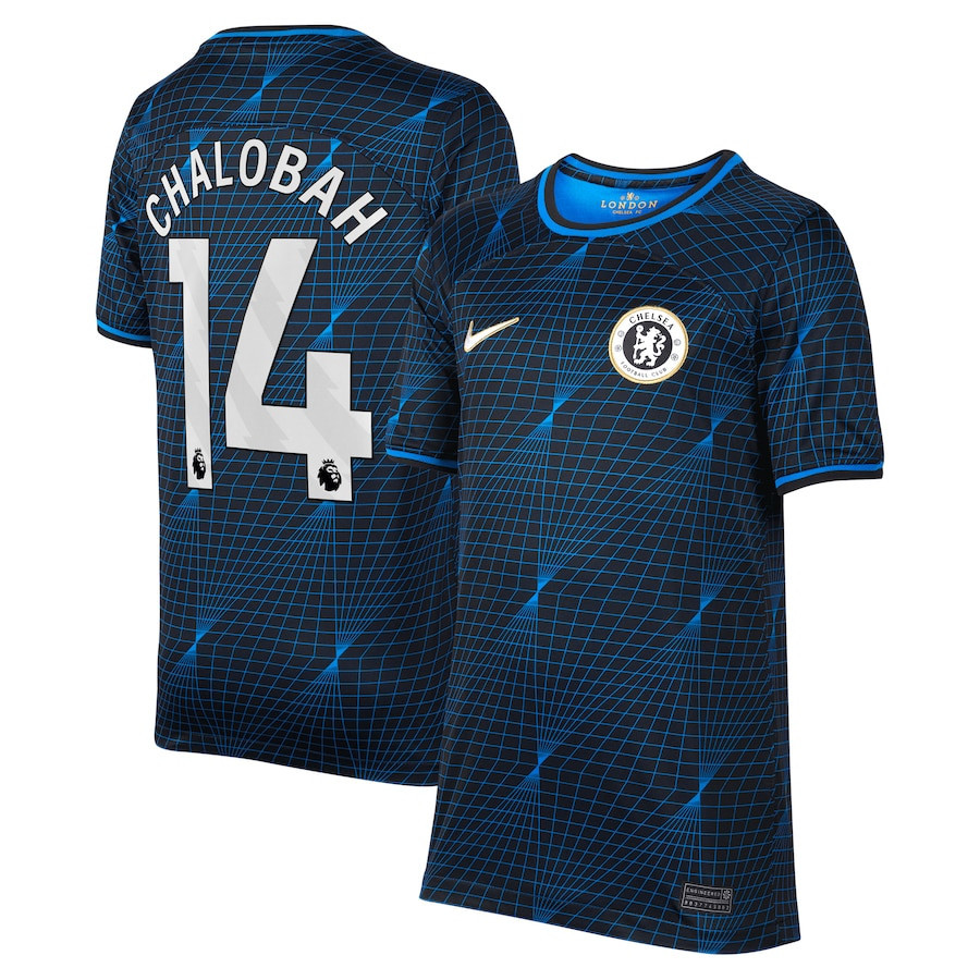 Trevoh Chalobah 14 Chelsea 2023/24 Away YOUTH Jersey – Navy