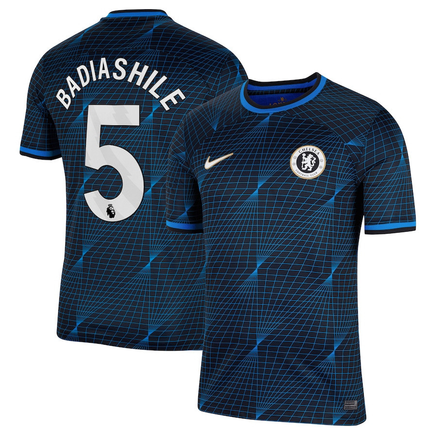 Benot Badiashile 5 Chelsea 2023/24 Away Men Jersey – Navy