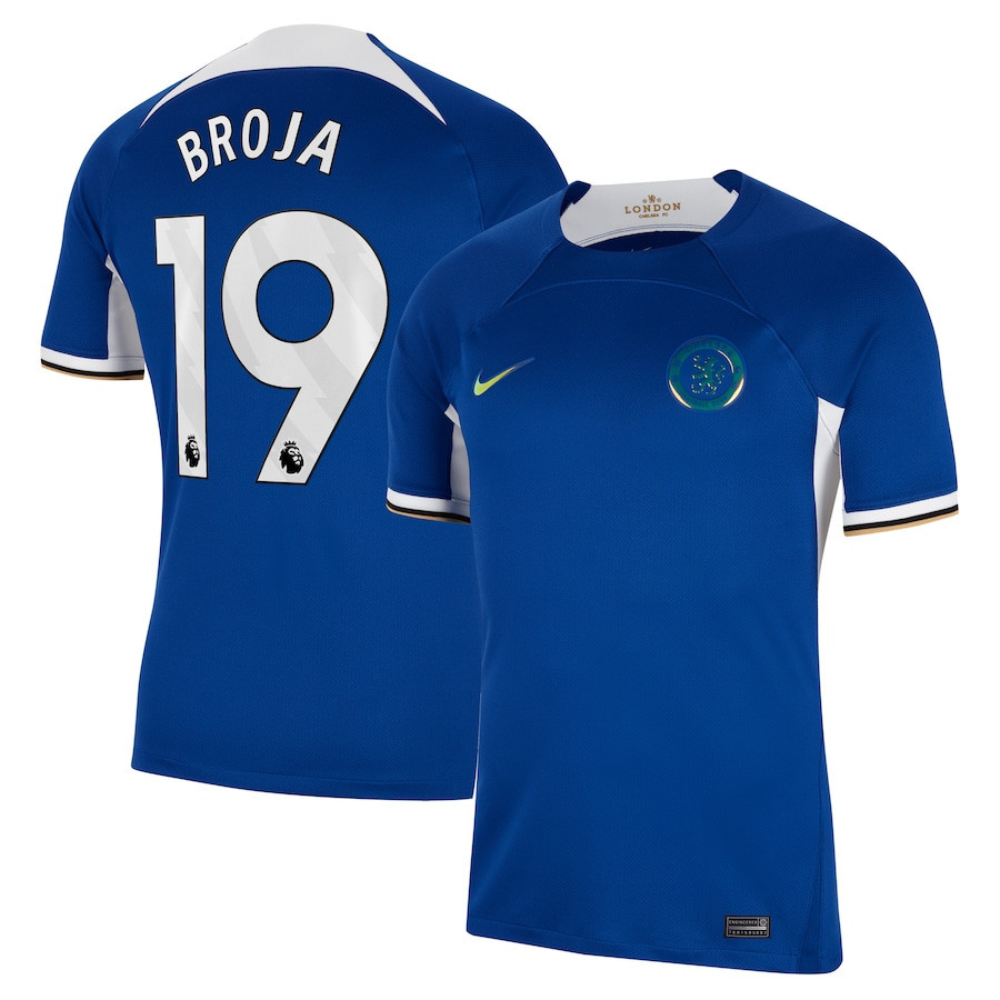 Armando Broja 19 Chelsea 2023/24 Home Men Jersey – Blue