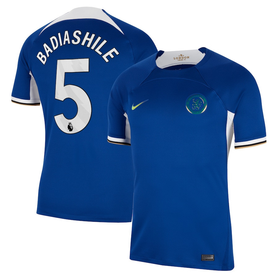 Benot Badiashile 5 Chelsea 2023/24 Home Men Jersey – Blue