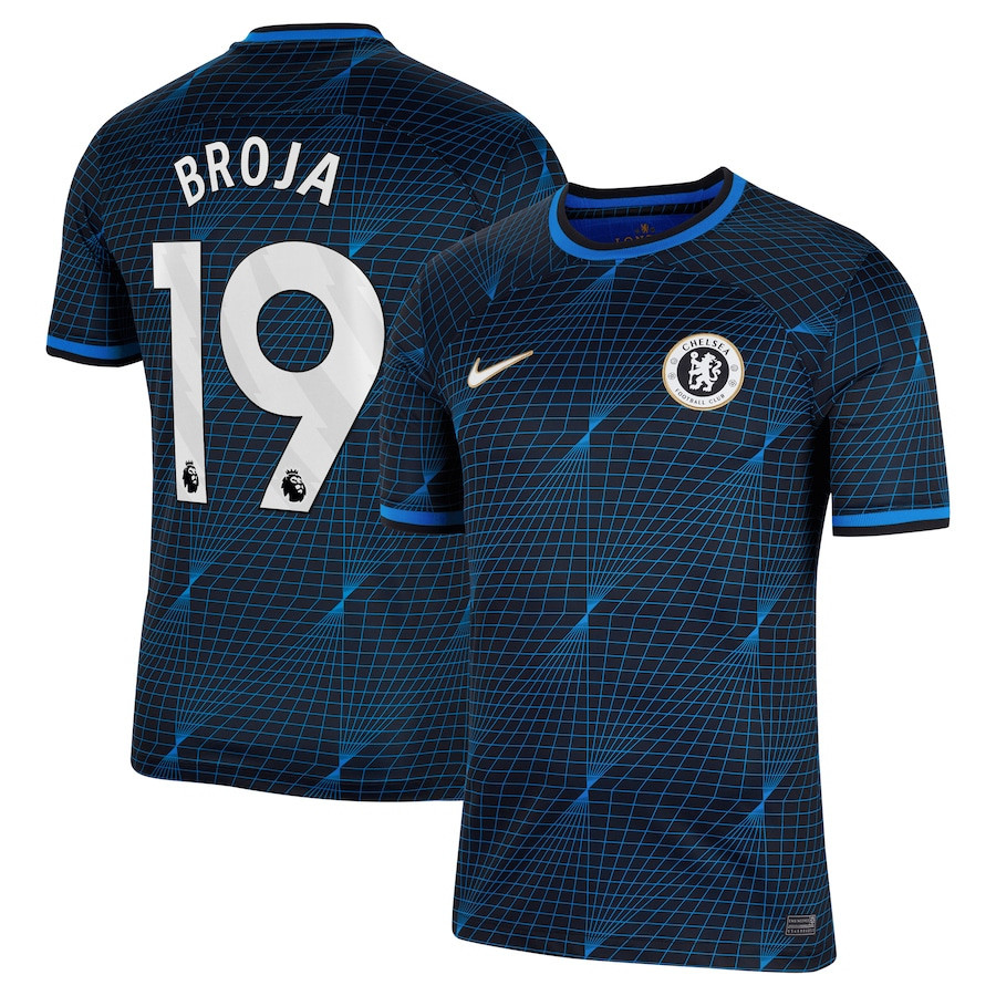 Armando Broja 19 Chelsea 2023/24 Away Men Jersey – Navy
