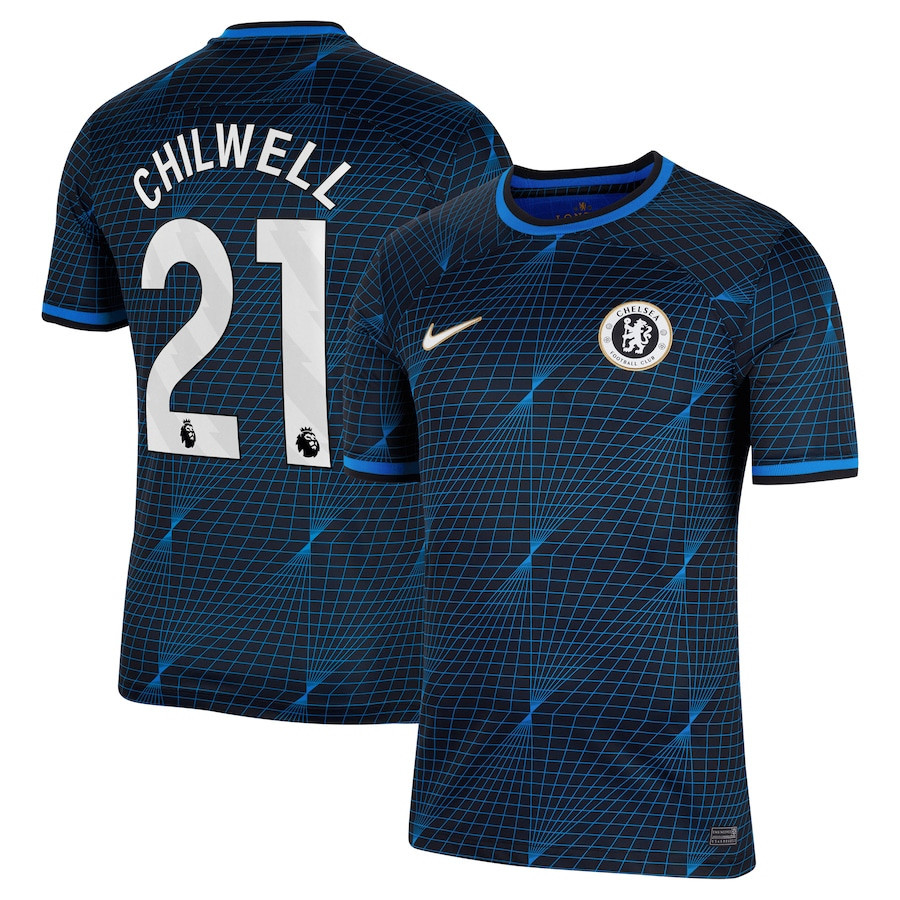 Ben Chilwell 21 Chelsea 2023/24 Away Men Jersey – Navy