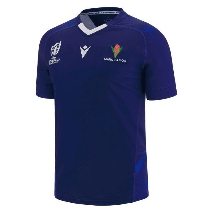 Samoa Rb World Cup 2023 Home Jersey – Blue, Men