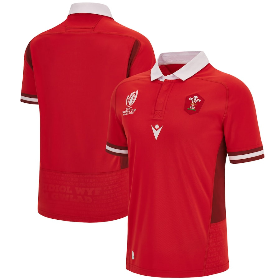 Wales Rb World Cup 2023 Home Men Jersey – Red