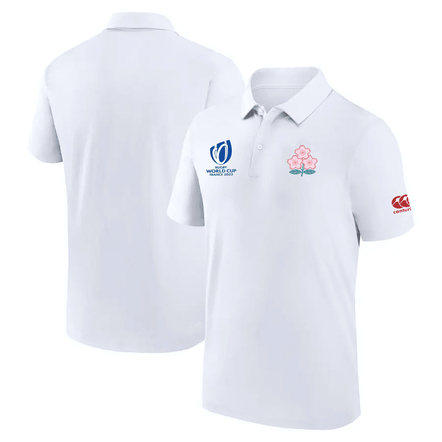 Japan Rb World Cup 2023 Polo Shirt – White, Men