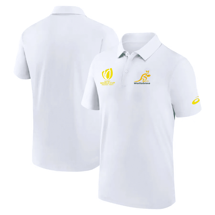 Australia Rb World Cup 2023 Polo Shirt – White, Men