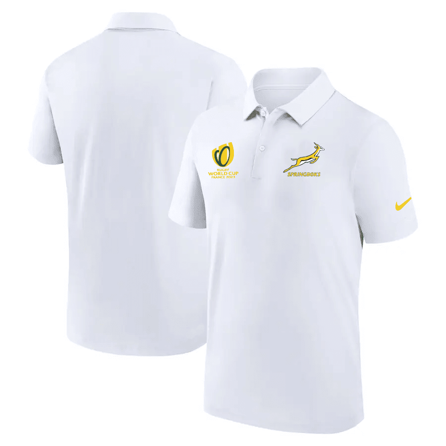 SA Rb World Cup 2023 Polo Shirt – White, Men