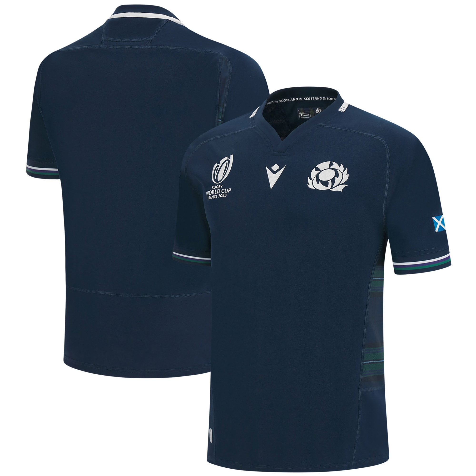 Scotland Rb World Cup 2023 Men Home Jersey – Navy
