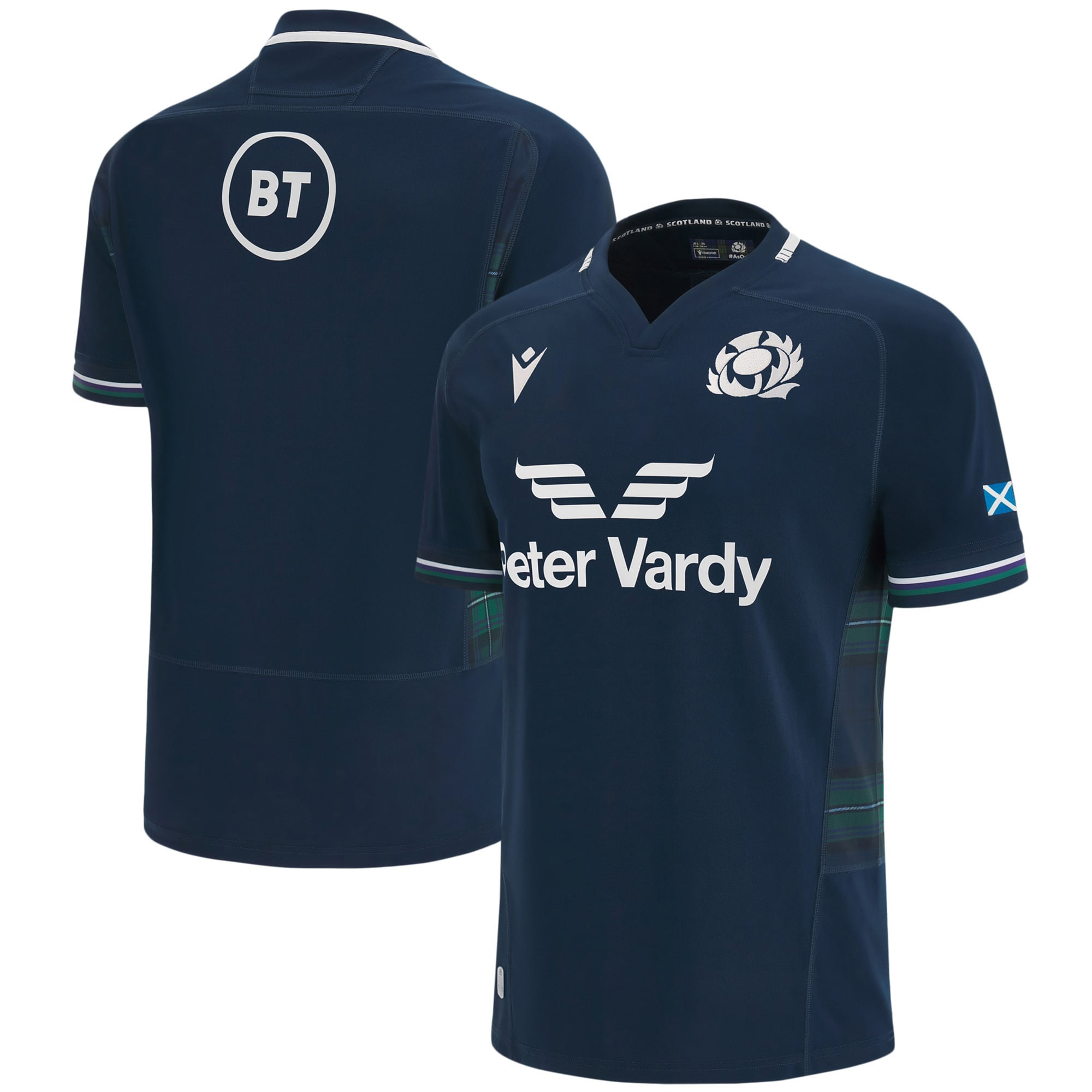 Scotland Rb World Cup 2023/24 Home Jersey – Junior, Navy