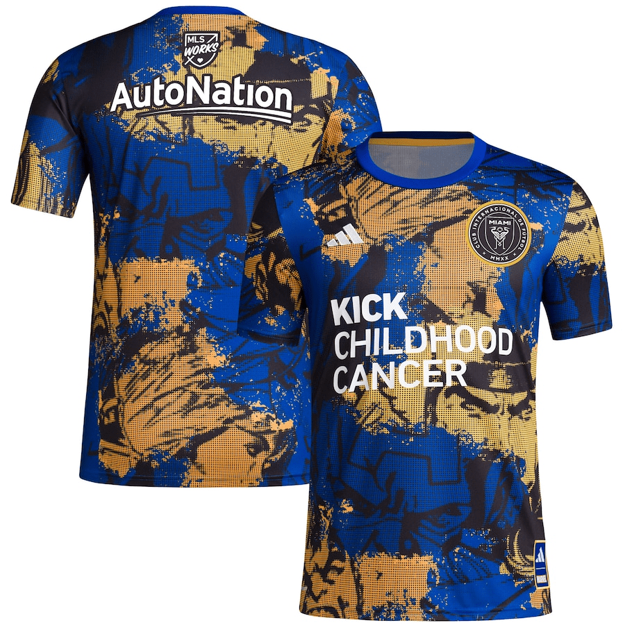 Inter Miami 2023 Kick Childhood Cancer Pre-Match Top Men Jersey