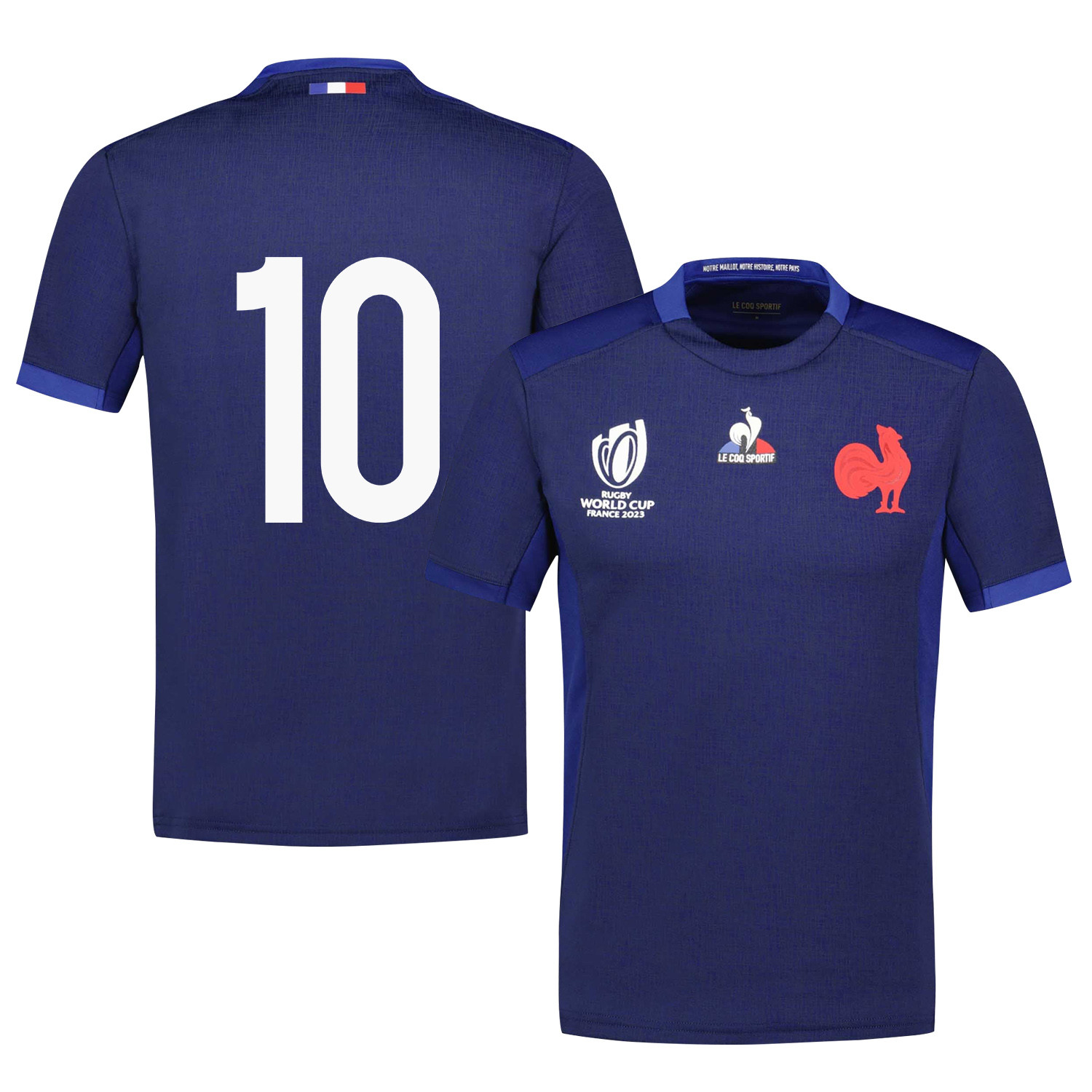 Antoine Hastoy 10 France Rb World Cup 2023 Home Jersey – Navy, Men