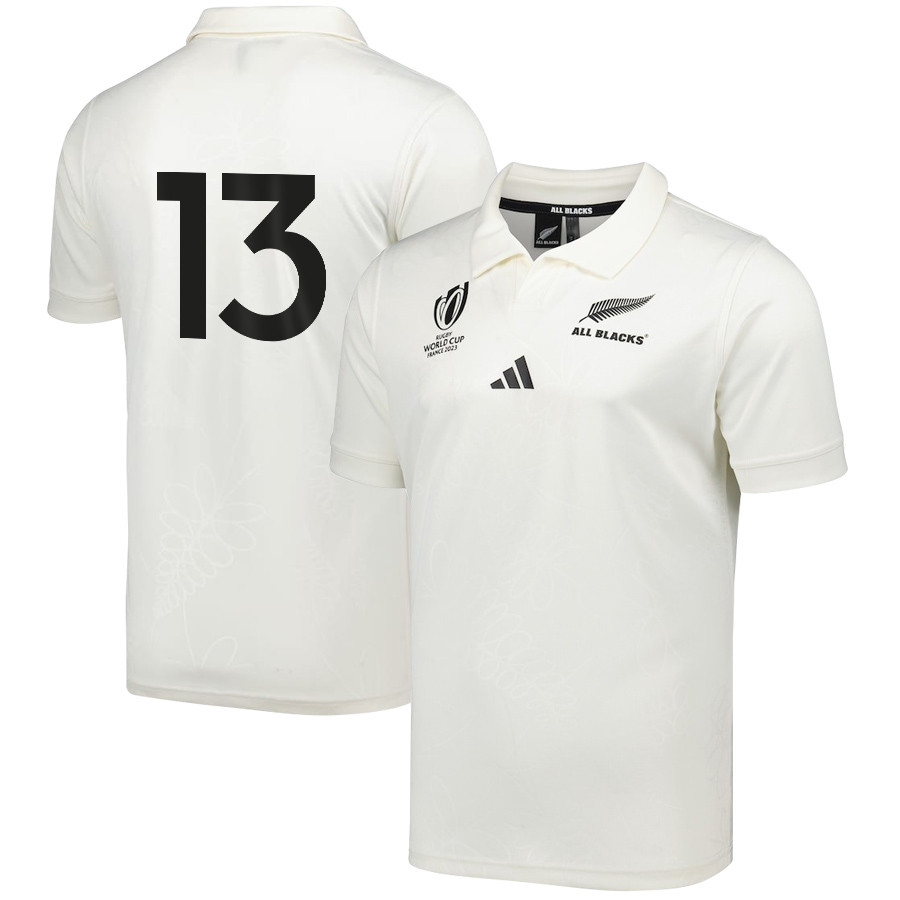Anton Lienert-Brown 13 New Zealand All Blacks Rb World Cup 2023 Away Jersey – Men, White