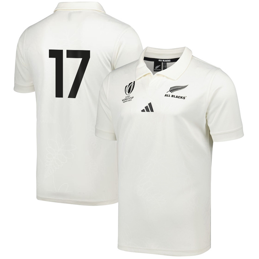 Tamaiti Williams 17 New Zealand All Blacks Rb World Cup 2023 Away Jersey – Men, White