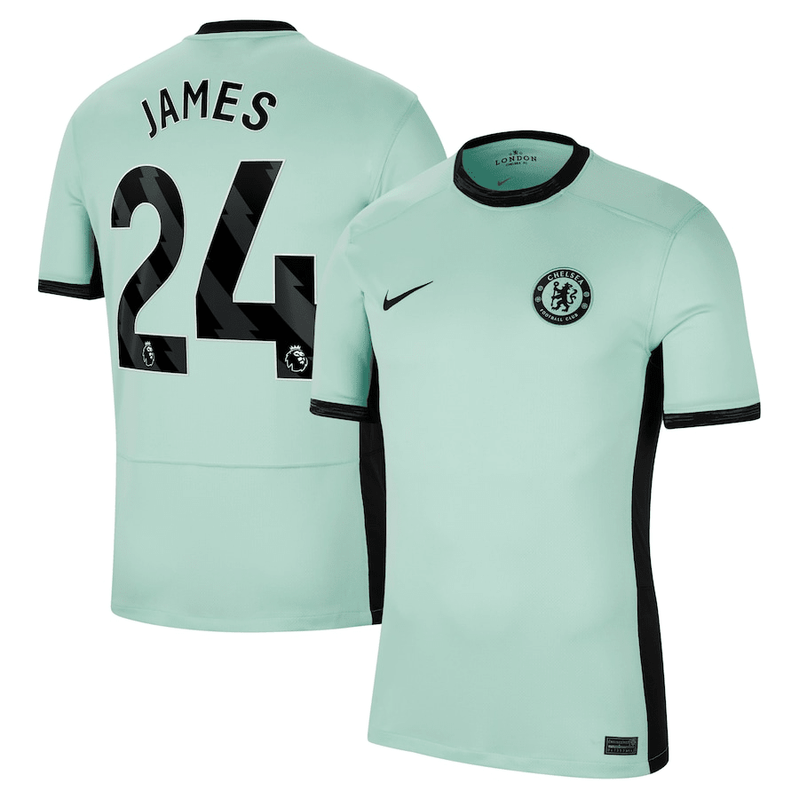 Reece James 24 Chelsea 2023/24 Third Stadium Men Jersey