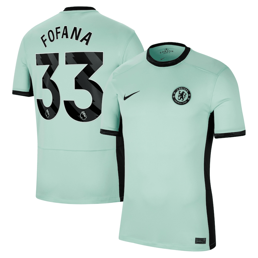 Wesley Fofana 33 Chelsea 2023/24 Third Stadium Men Jersey