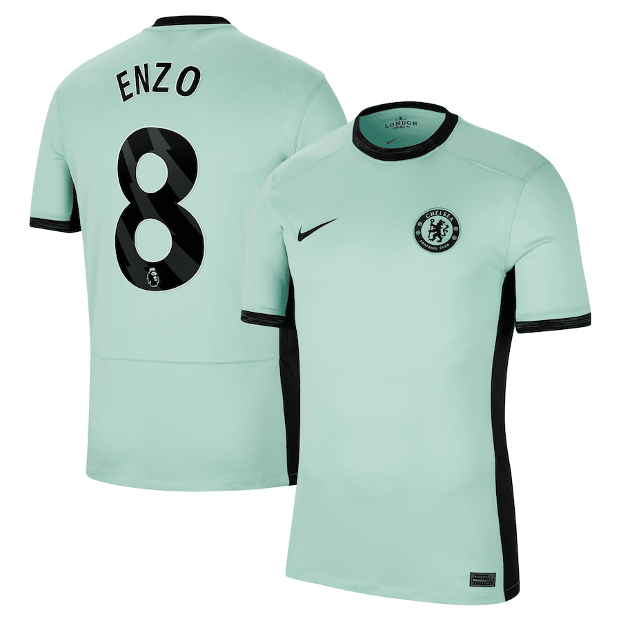 Enzo Fernndez 8 Chelsea 2023/24 Third Stadium Men Jersey