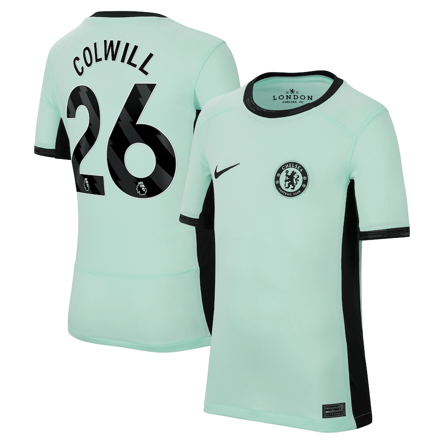 Levi Colwill 26 Chelsea 2023/24 Third Stadium YOUTH Jersey