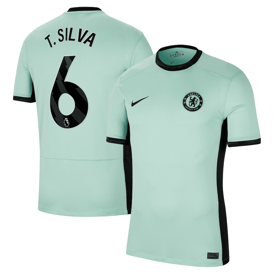 Thiago Silva 6 Chelsea 2023/24 Third Stadium Men Jersey