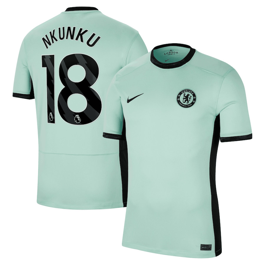 Christopher Nkunku 18 Chelsea 2023/24 Third Stadium Men Jersey