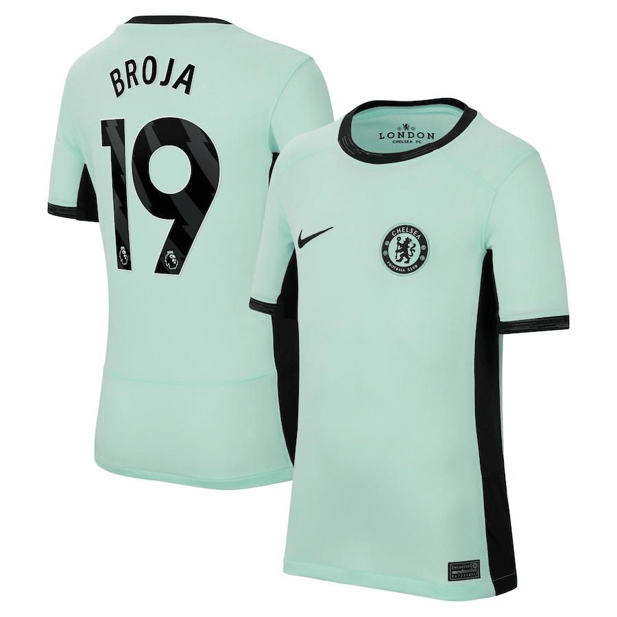 Armando Broja 19 Chelsea 2023/24 Third Stadium YOUTH Jersey