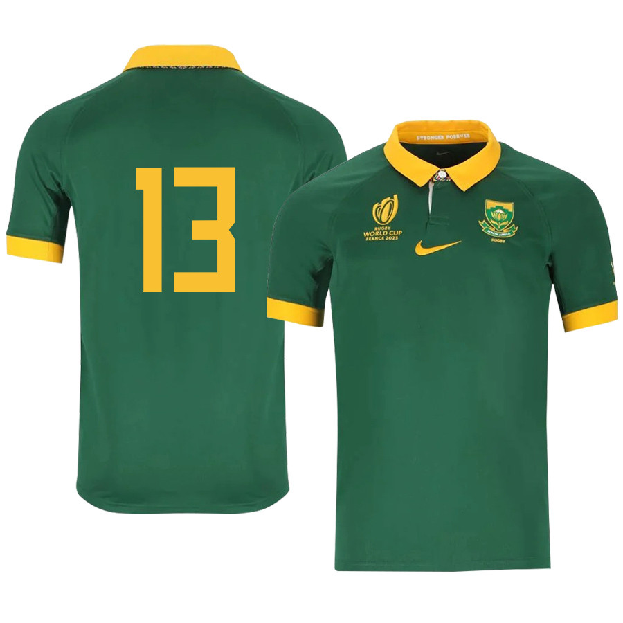 Canan Moodie 13 SA Rb World Cup 2023 Stadium Home Jersey – Men Green