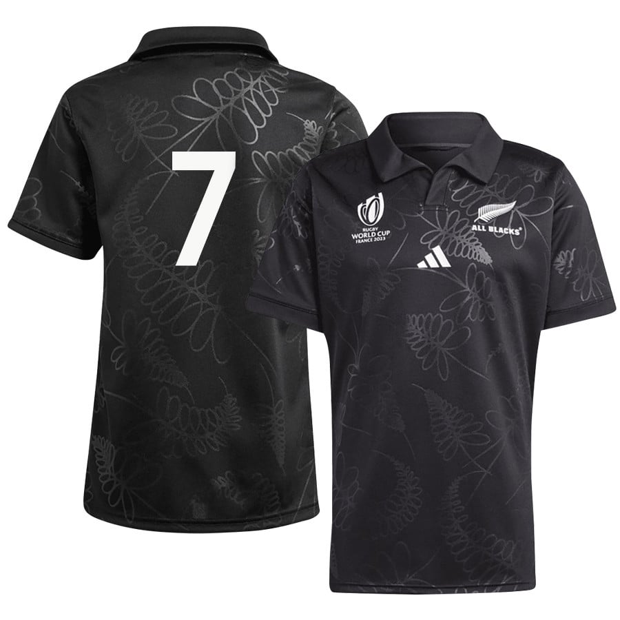 Dalton Papalii 7 New Zealand All Blacks Rb World Cup 2023 Home Jersey – Men, Black