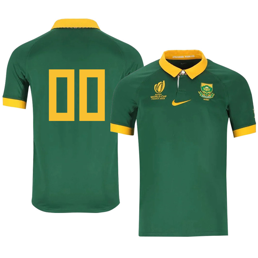 SA Rb World Cup 2023 Stadium Home Custom Number Jersey – Men Green