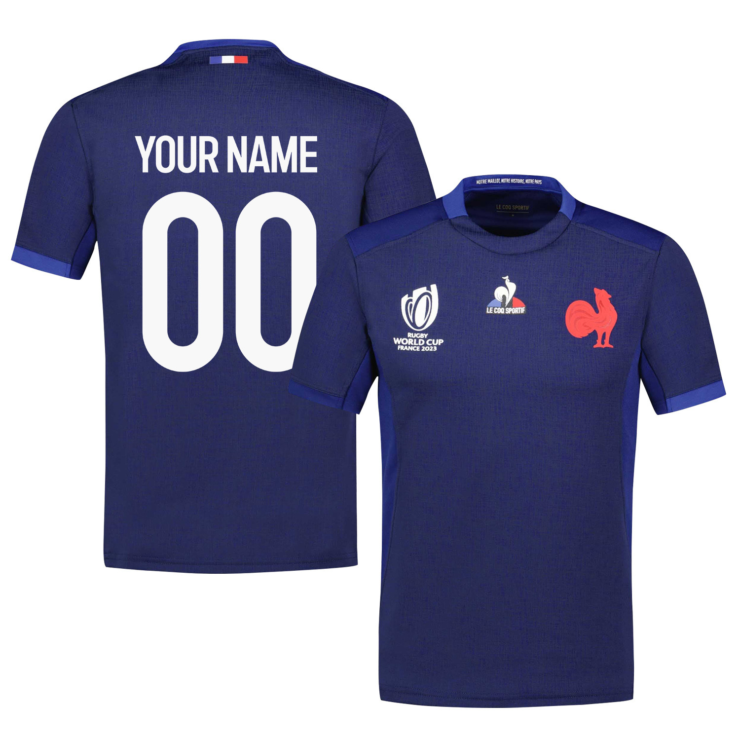 France Rb World Cup 2023 Home Custom Name & Number Jersey – Navy, Men