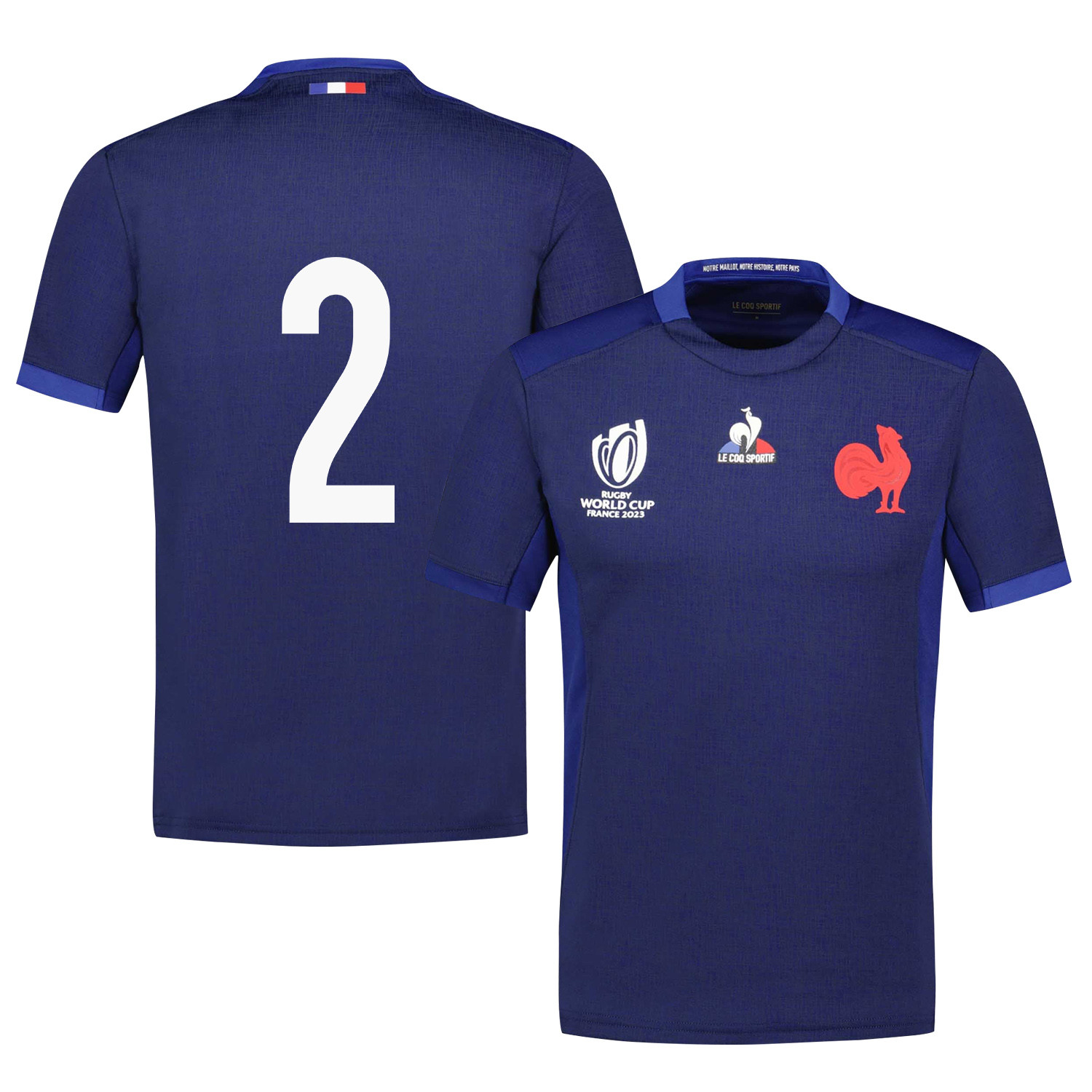 Pierre Bourgarit 2 France Rb World Cup 2023 Home Jersey – Navy, Men